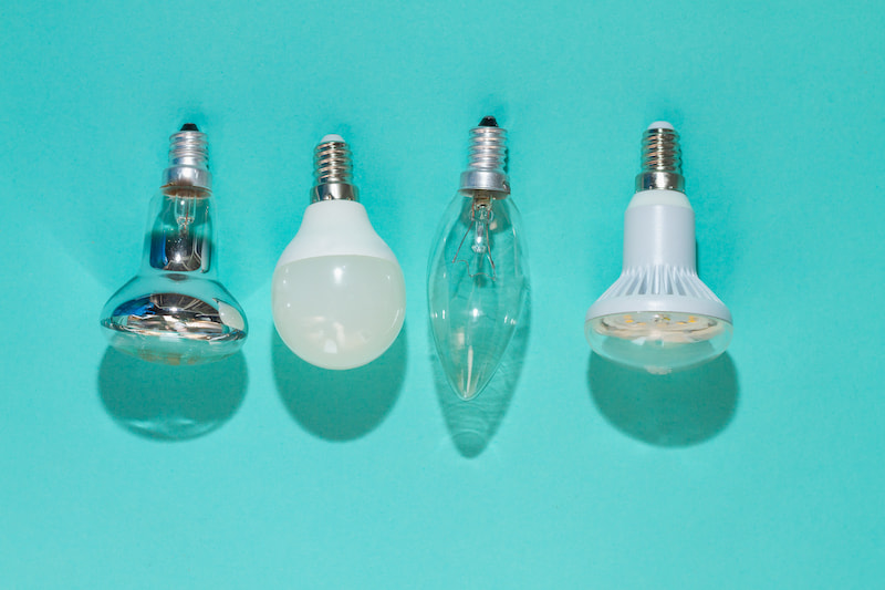 plusieurs types d'ampoule